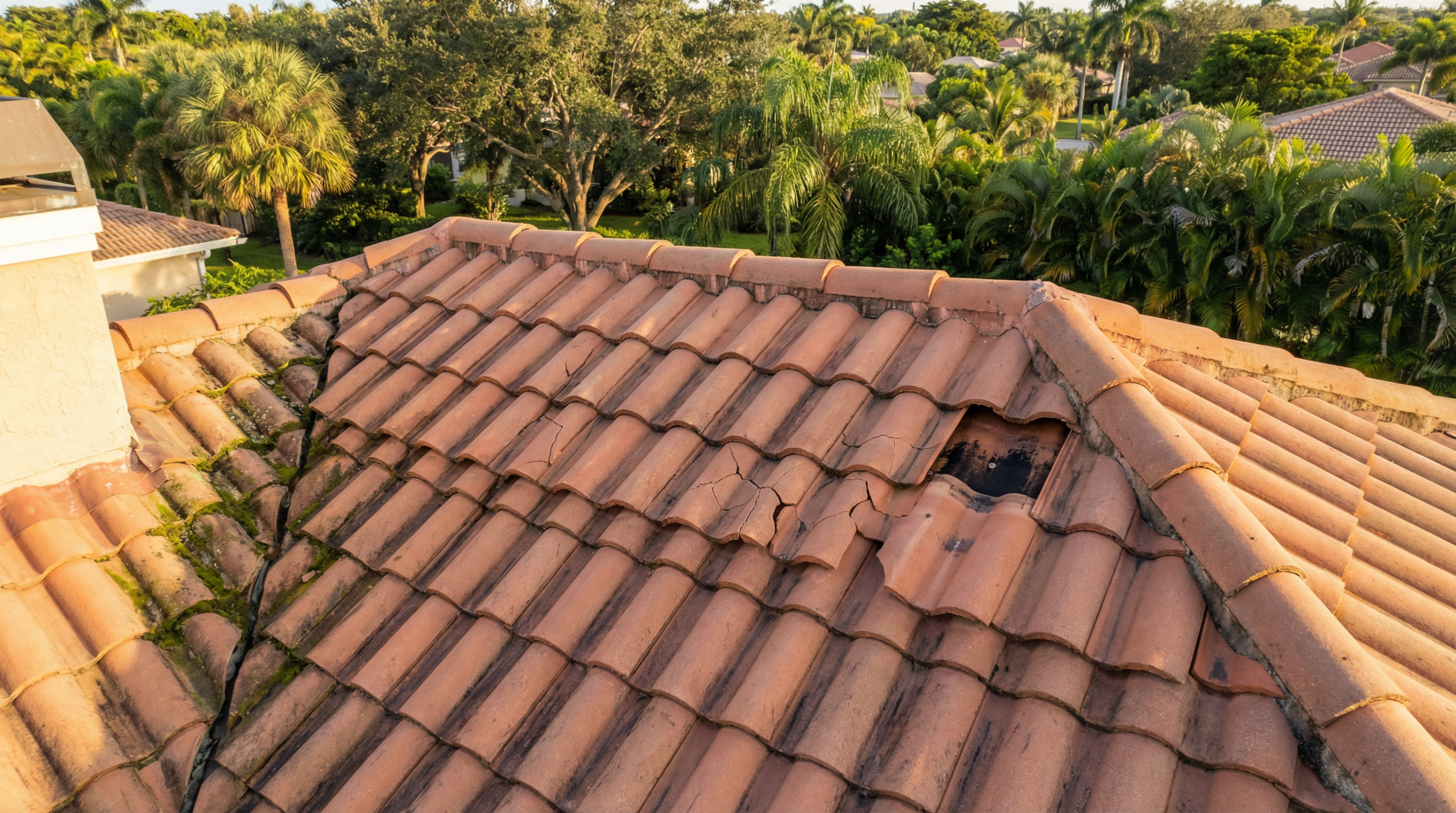 roof underlayment inspection in Palm Beach Gardens