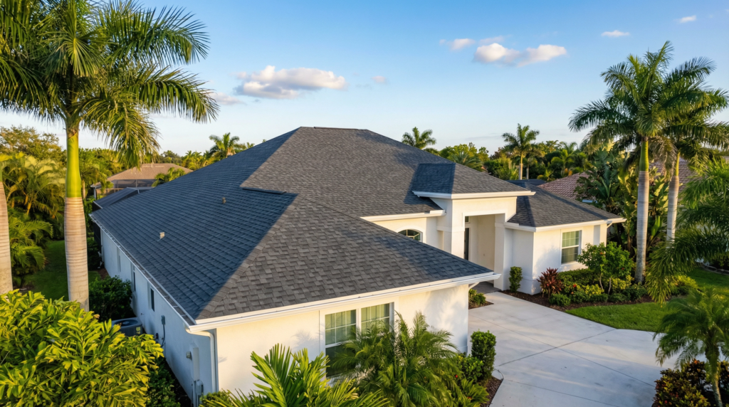 Hurricane-ready tile roof replacement by BLU Roofing, the leading provider of Roofing in Lake Park FL homeowner's trust.