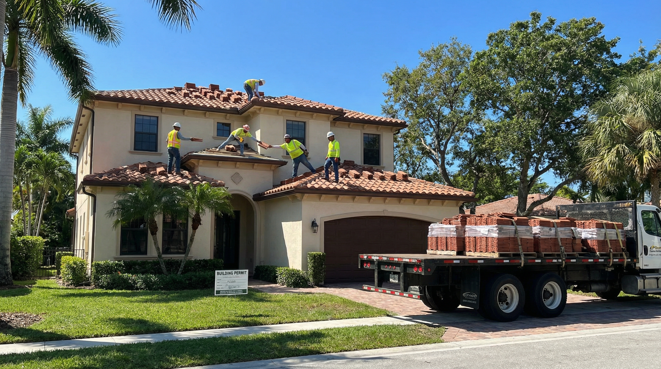roof replacement timeline West Palm Beach FL