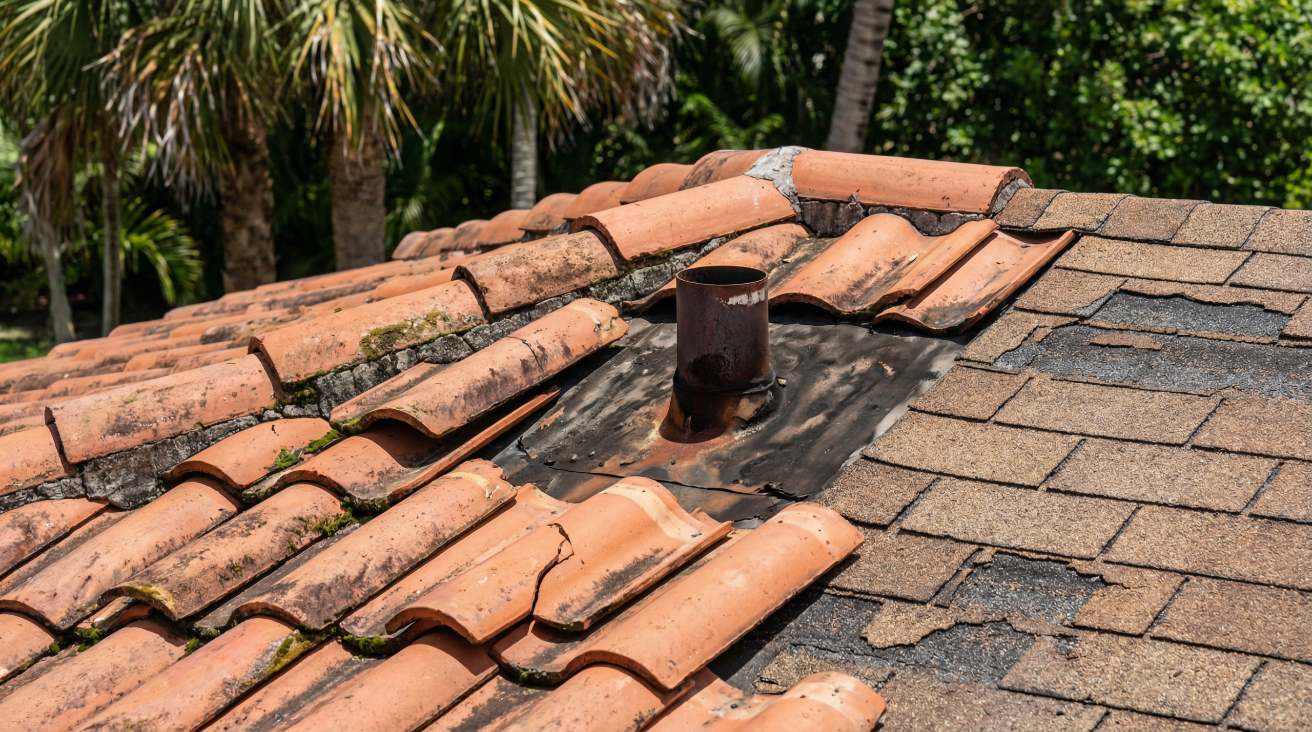 signs you need a new roof West Palm Beach FL