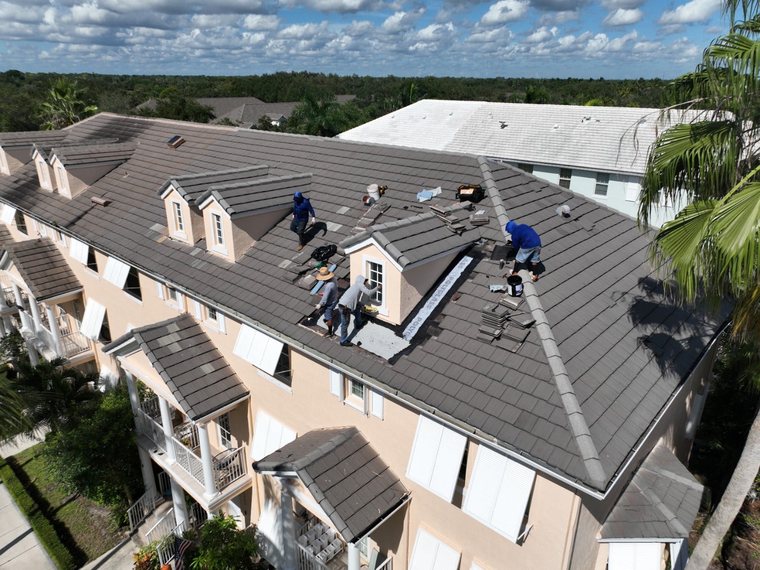 Abacoa tile roof repair