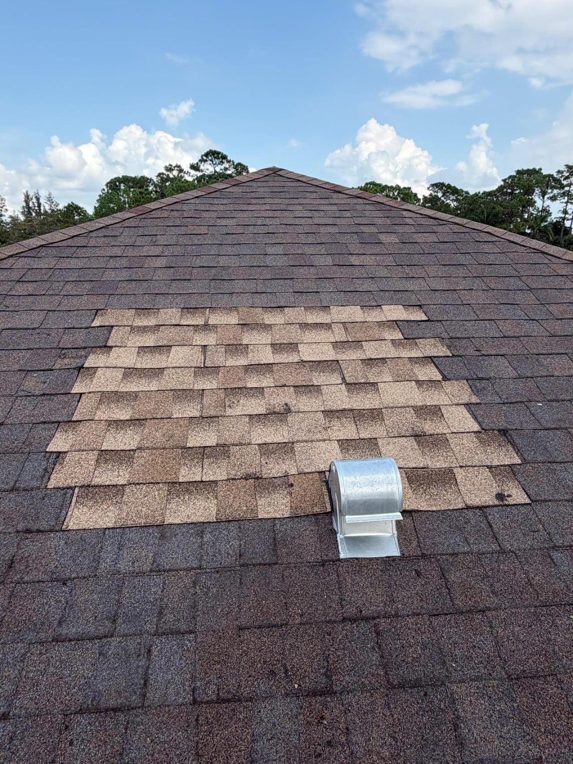 Heritage Farms shingle roof repair